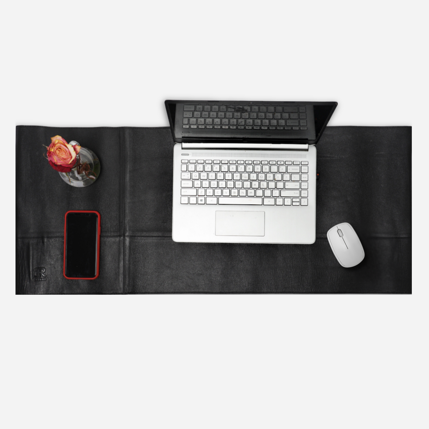 Black Leather Desk Pad