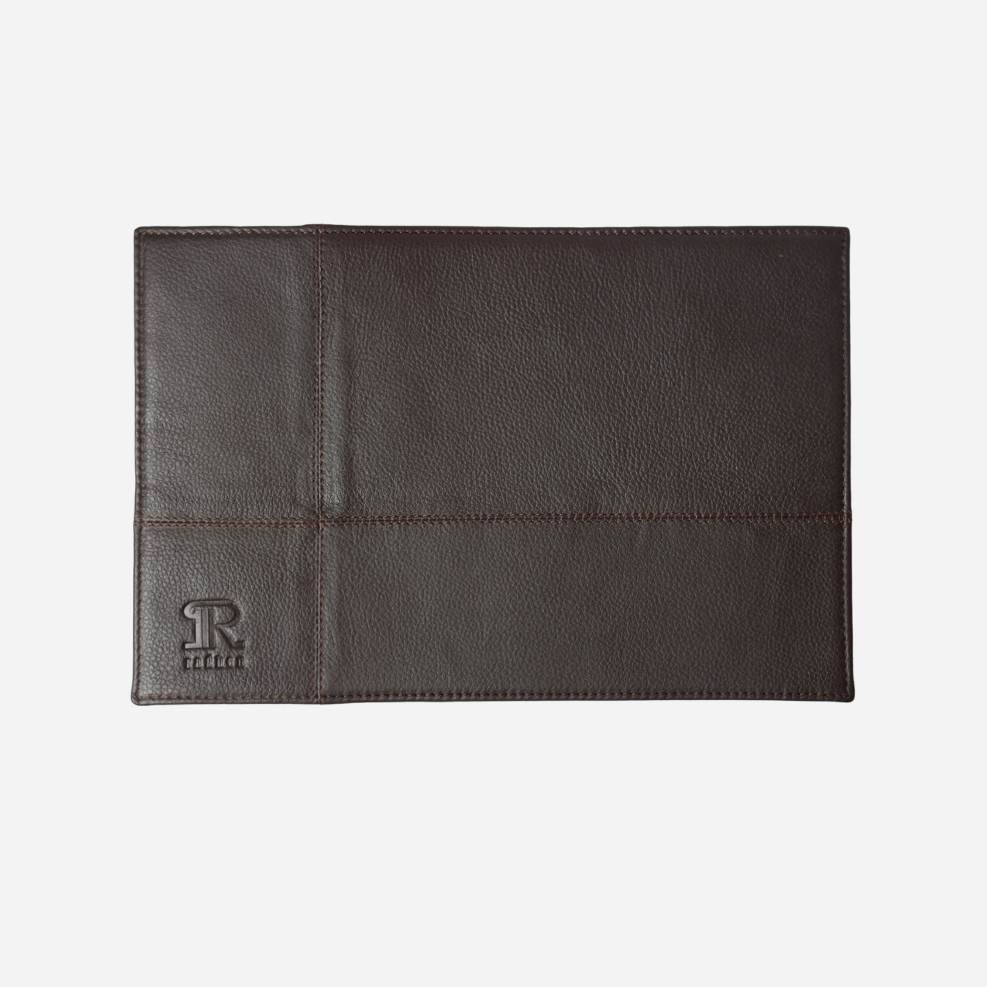 Brown Leather Mouse Pad Double Sided