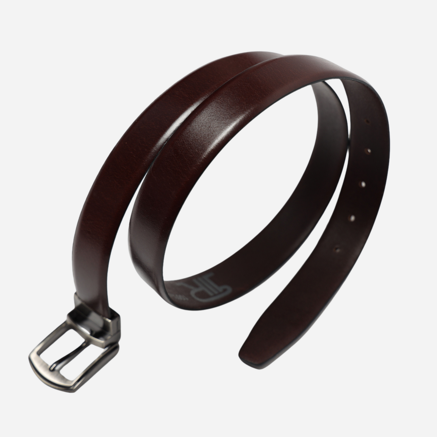 brown leather belt